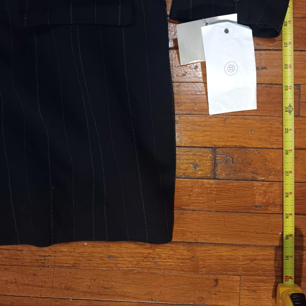 Black Garment with Subtle Pattern NWT - image 3